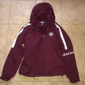 Texas A&M hooded jacket